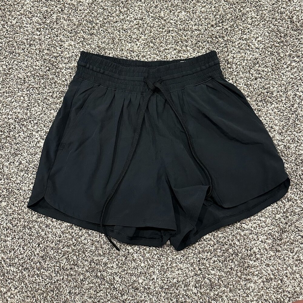 Abercrombie & Fitch's YPB Lined Running Shorts (Black - Size XS)